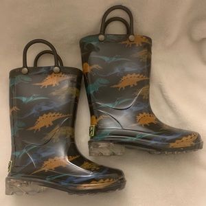 Western Chief kids dino rain boots